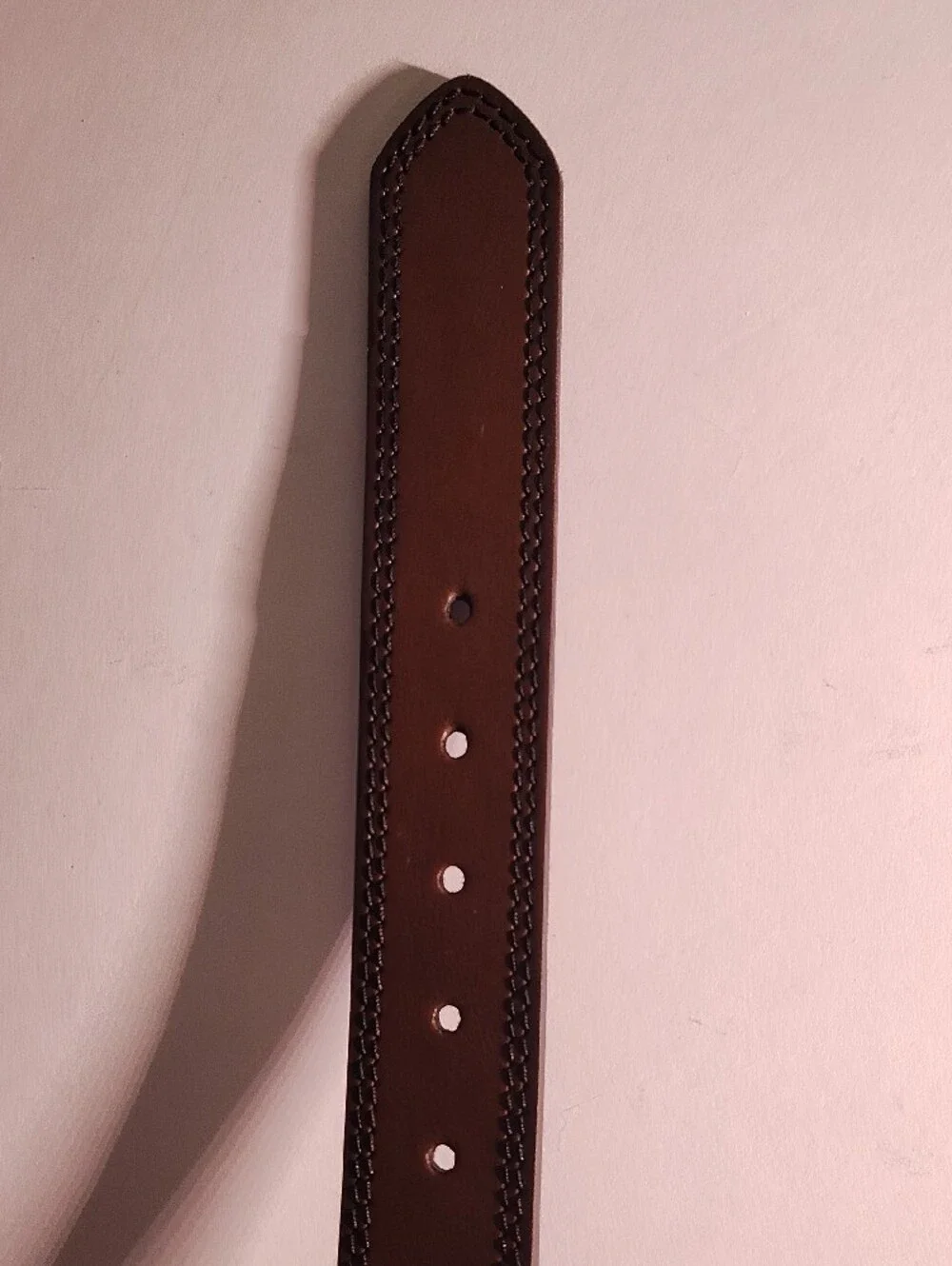 Men's Sz 34 Reversible Black Or Brown Genuine Leather Belt Gunmetal Buckle WM
